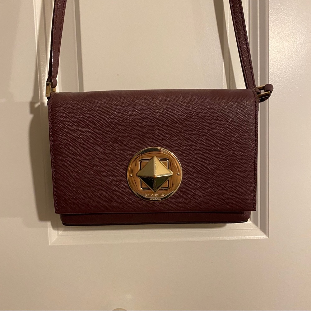 Kate Spade Crossbody - Maroon
